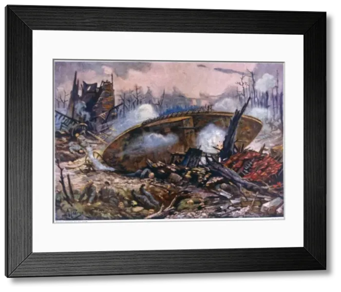 Framed Print : Captain Ingliss Tank Framed Print : Captain Ingliss Tank