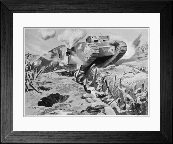 Framed Print : Drader in Tank Framed Print : Drader in Tank
