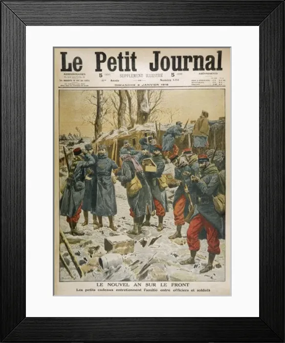 Framed Print : Exchanging Gifts 1915 Framed Print : Exchanging Gifts 1915