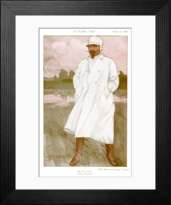 Framed Print : Samuel Cody / T&c 1909 Framed Print : Samuel Cody / T&c 1909