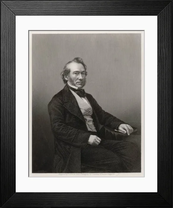 Framed Print : Richard Cobden (Pound) Framed Print : Richard Cobden (Pound)