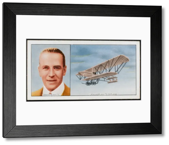 Framed Print : Grahame-White / Biplane Framed Print : Grahame-White / Biplane