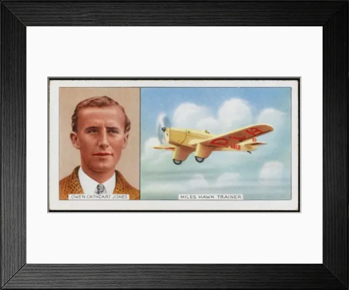 Framed Print : Cathcart-Jones / Miles Hk Framed Print : Cathcart-Jones / Miles Hk