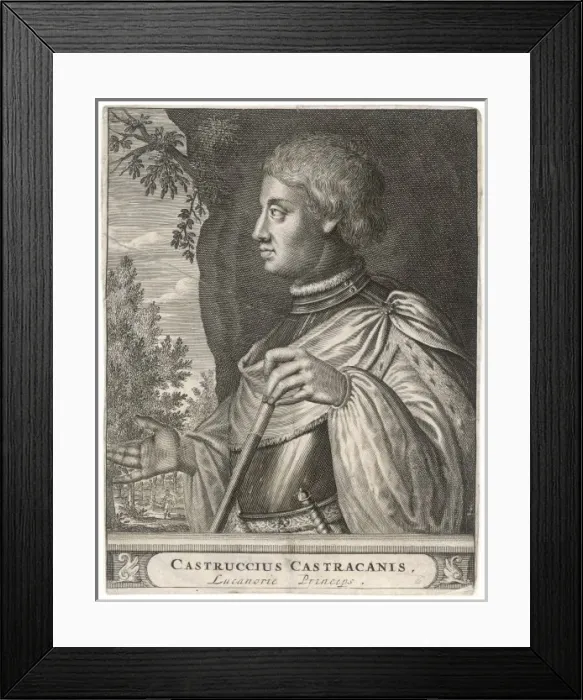 Framed Print : Castruccio of Lucca Framed Print : Castruccio of Lucca