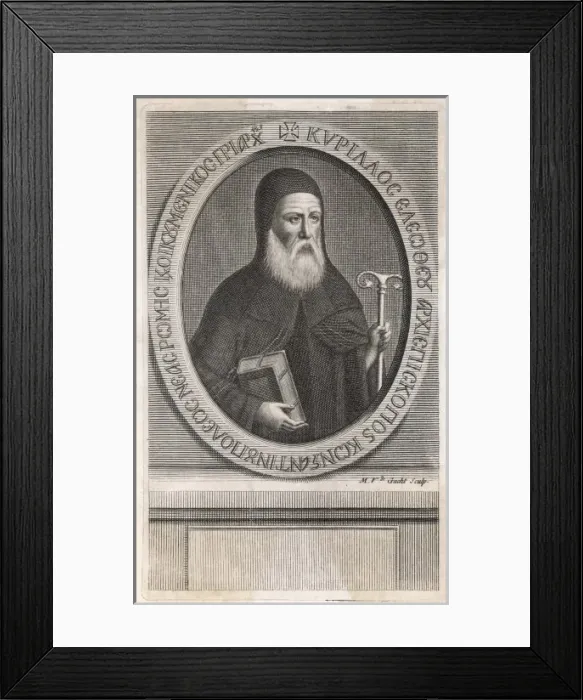 Framed Print : Cyril Lucaris Framed Print : Cyril Lucaris