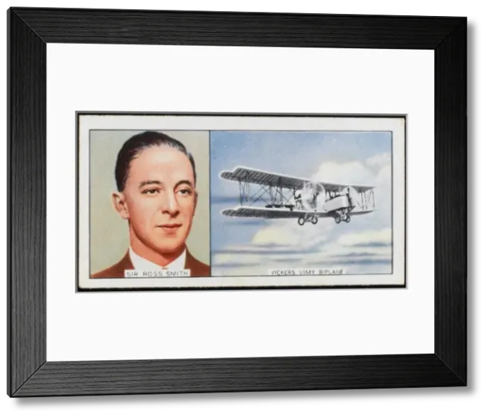 Framed Print : Ross Smith / Vickers Vimy Framed Print : Ross Smith / Vickers Vimy