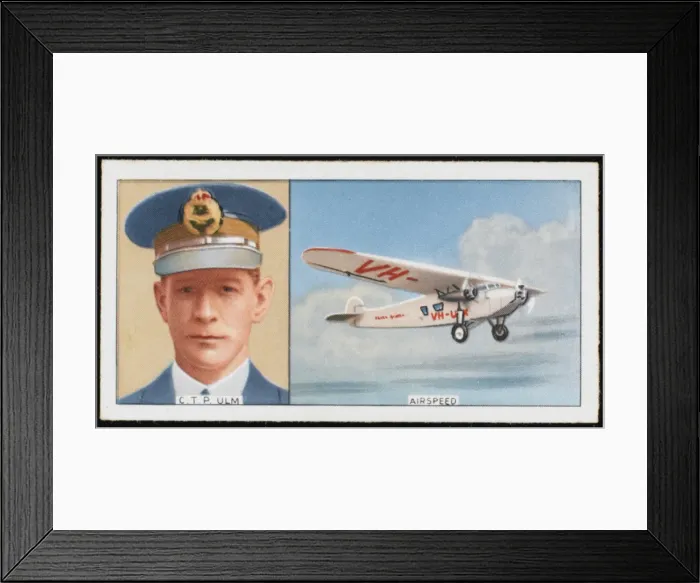 Framed Print : Ulm / Airspeed Plane Framed Print : Ulm / Airspeed Plane