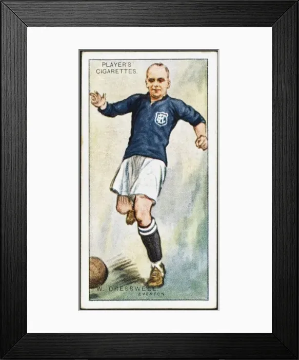 Framed Print : Cresswell / Everton F ball Framed Print : Cresswell / Everton F ball