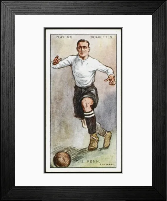 Framed Print : Penn / Fulham Football Framed Print : Penn / Fulham Football