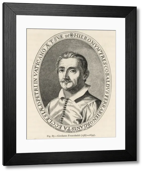 Framed Print : Girolamo Frescobaldi Framed Print : Girolamo Frescobaldi