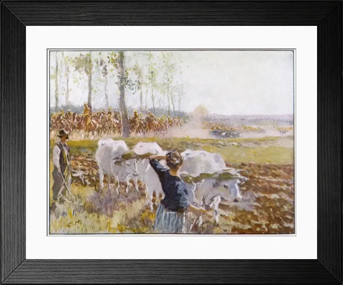 Framed Print : British Cavalry Advance Framed Print : British Cavalry Advance