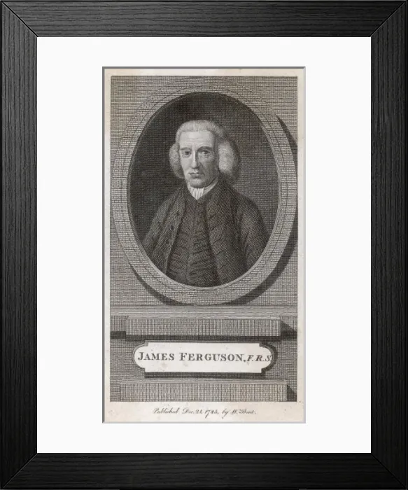 Framed Print : James Ferguson (Anon) Framed Print : James Ferguson (Anon)