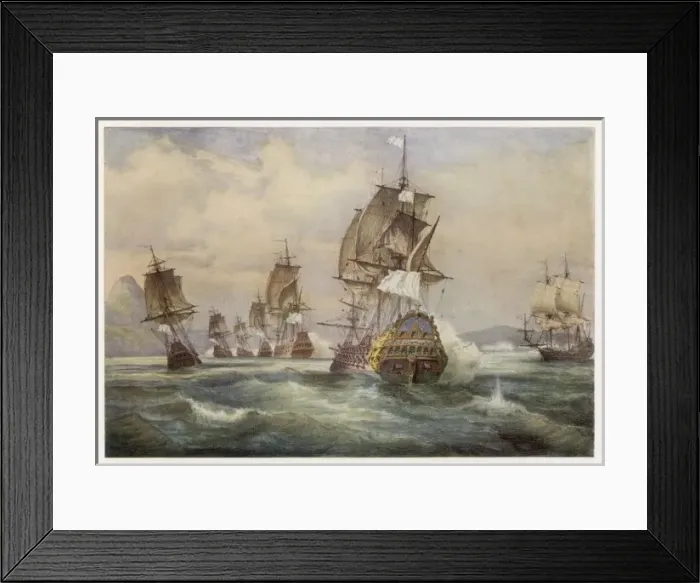 Framed Print : Rio Attacked 1711 Framed Print : Rio Attacked 1711