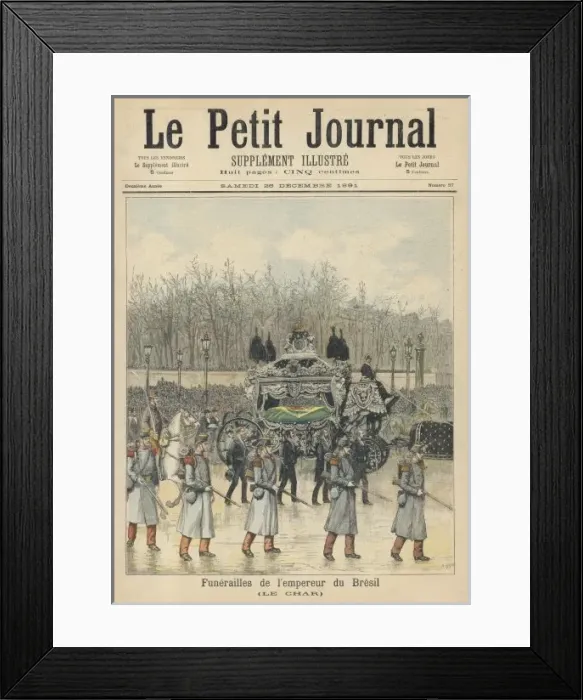 Framed Print : Death of Pedro II Framed Print : Death of Pedro II