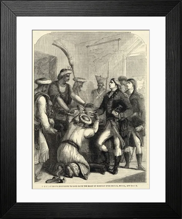 Framed Print : Mogul Bestows Clive Framed Print : Mogul Bestows Clive