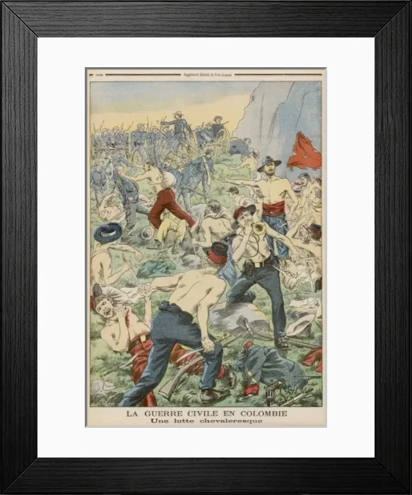 Framed Print : Colombian Civil War Framed Print : Colombian Civil War
