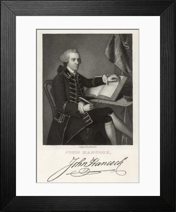 Framed Print : John Hancock Framed Print : John Hancock