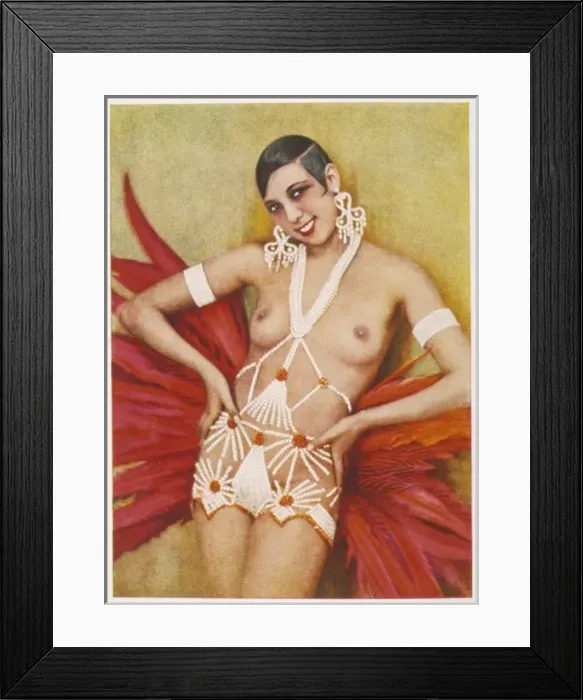 Framed Print : Josephine Baker Framed Print : Josephine Baker
