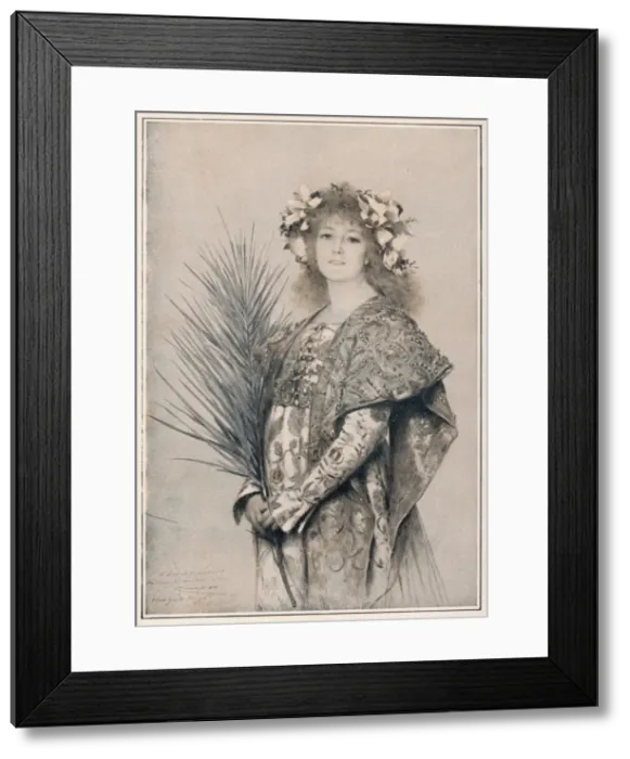 Framed Print : Bernhardt / Sais Tout 1905 Framed Print : Bernhardt / Sais Tout 1905