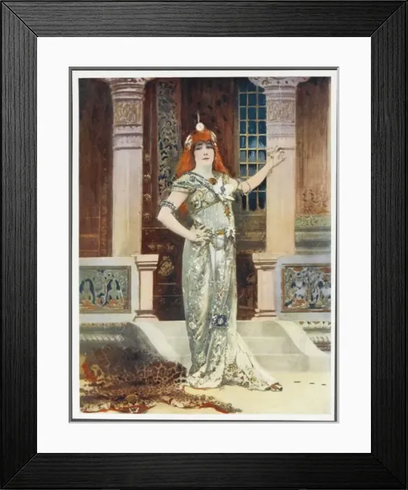 Framed Print : Bernhardt / Iseyl 1903 Framed Print : Bernhardt / Iseyl 1903
