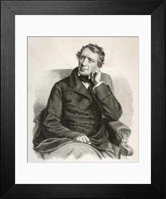 Framed Print : Franz Grillparzer Framed Print : Franz Grillparzer