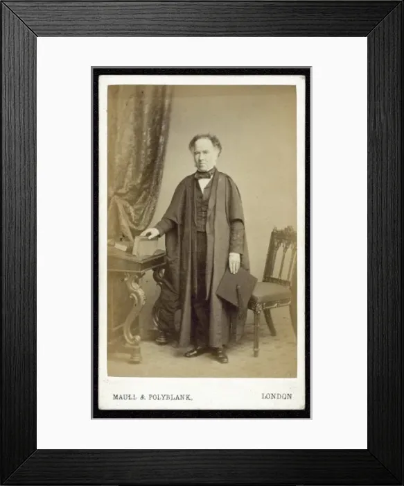 Framed Print : James Challis / Cdv Framed Print : James Challis / Cdv