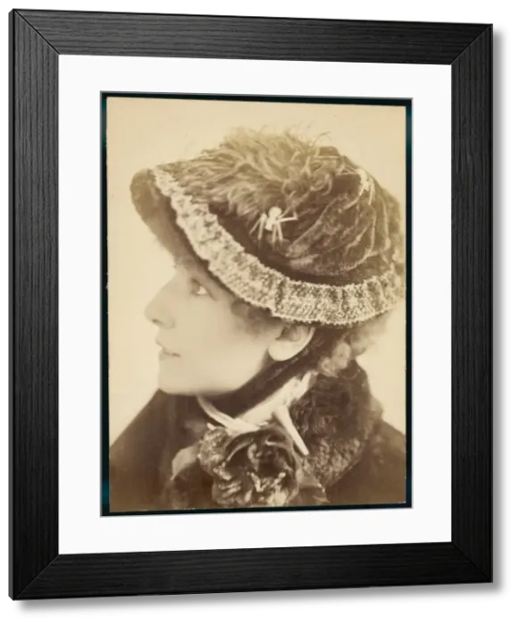 Framed Print : Bernhardt / Profile Hat Framed Print : Bernhardt / Profile Hat