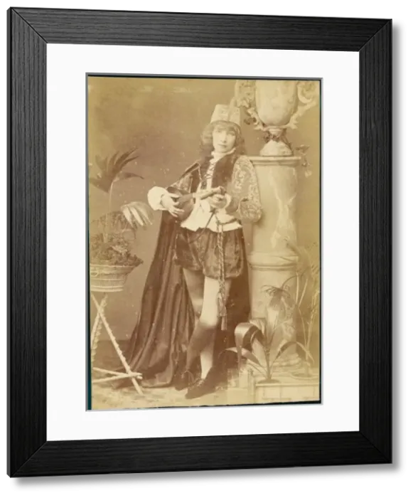 Framed Print : Bernhardt / Minstrel Boy Framed Print : Bernhardt / Minstrel Boy