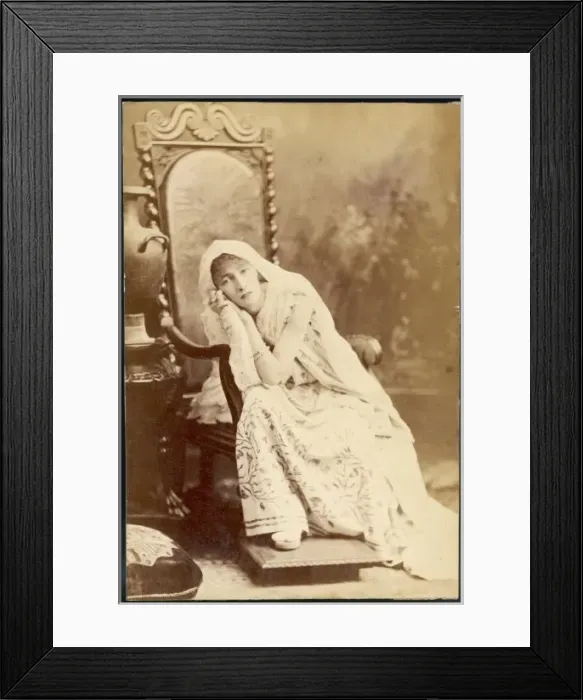 Framed Print : Bernhardt / Thoughtful Framed Print : Bernhardt / Thoughtful