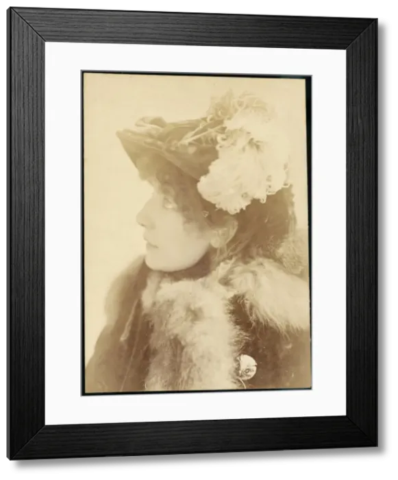 Framed Print : Bernhardt / Profile Hat Framed Print : Bernhardt / Profile Hat