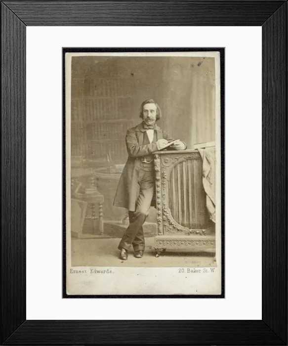 Framed Print : John Henry Foley / Cdv Framed Print : John Henry Foley / Cdv