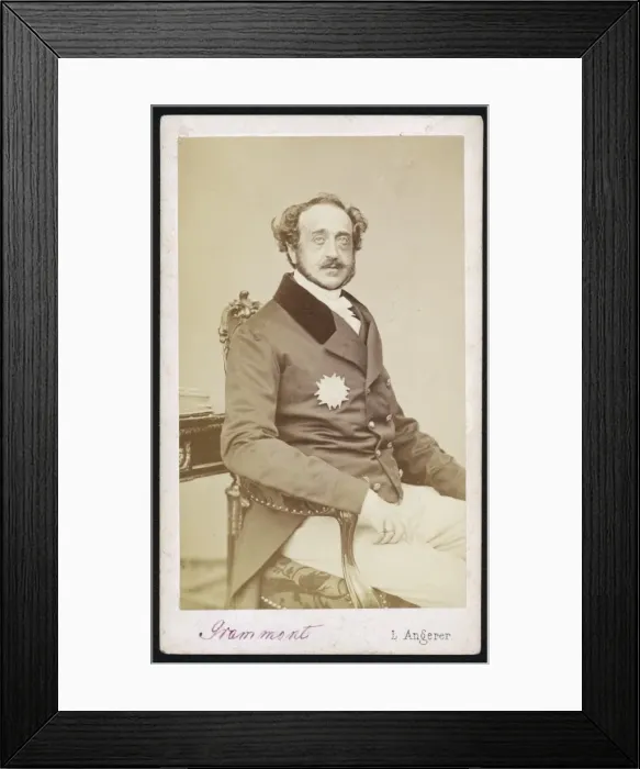 Framed Print : Duc De Grammont / Angerer Framed Print : Duc De Grammont / Angerer