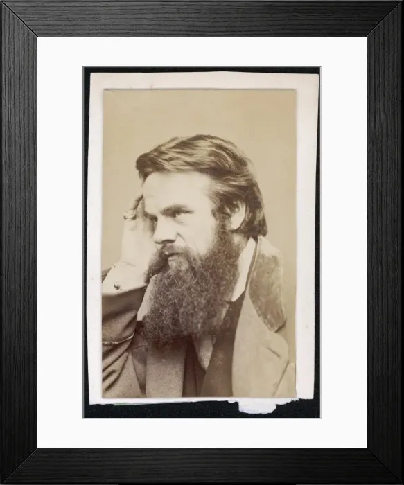 Framed Print : Holman Hunt / Cdv Framed Print : Holman Hunt / Cdv
