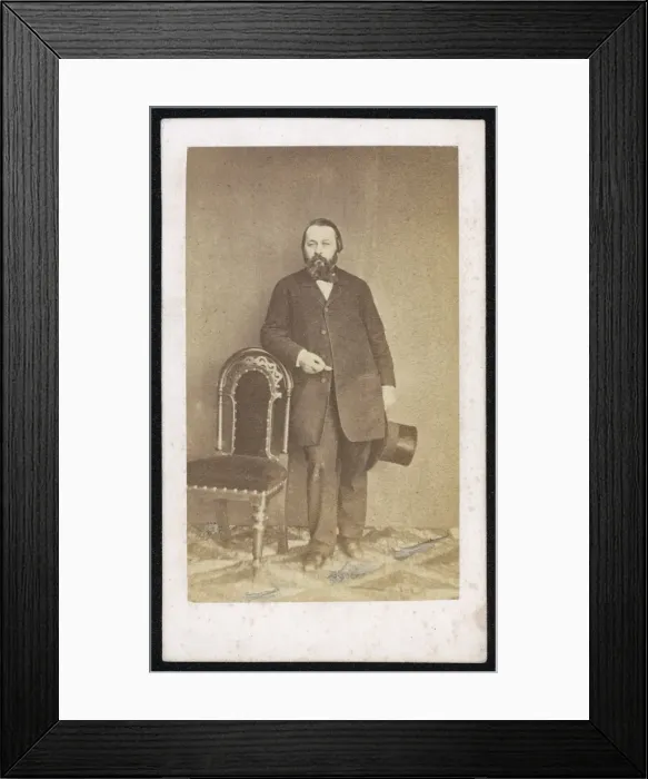 Framed Print : Owen Jones / Watkins Cdv Framed Print : Owen Jones / Watkins Cdv