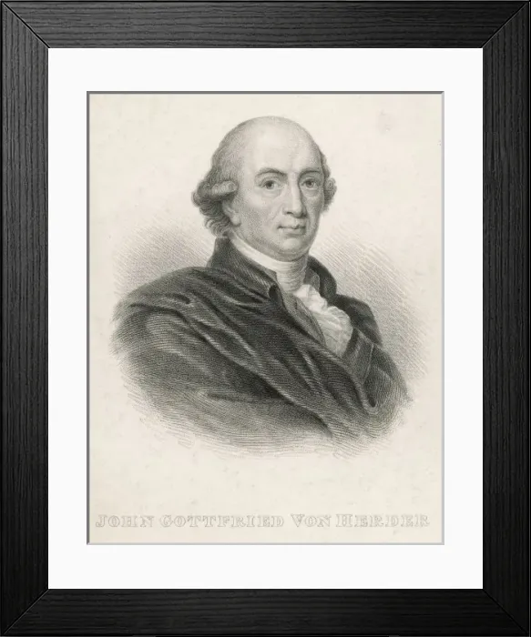 Framed Print : J G Von Herder Framed Print : J G Von Herder