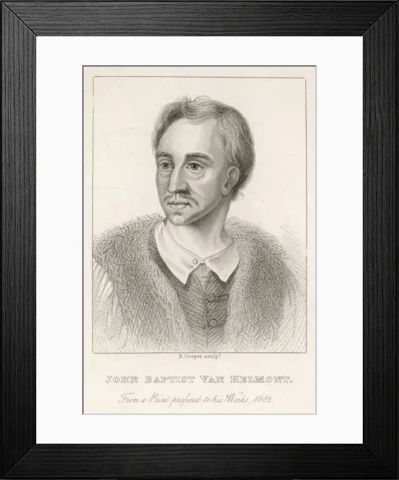 Framed Print : Jan Baptista Van Helmont Framed Print : Jan Baptista Van Helmont