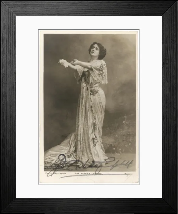 Framed Print : Mrs Campbell / Philco 1904 Framed Print : Mrs Campbell / Philco 1904