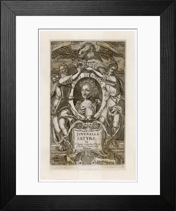 Framed Print : D Junius Juvenal Framed Print : D Junius Juvenal