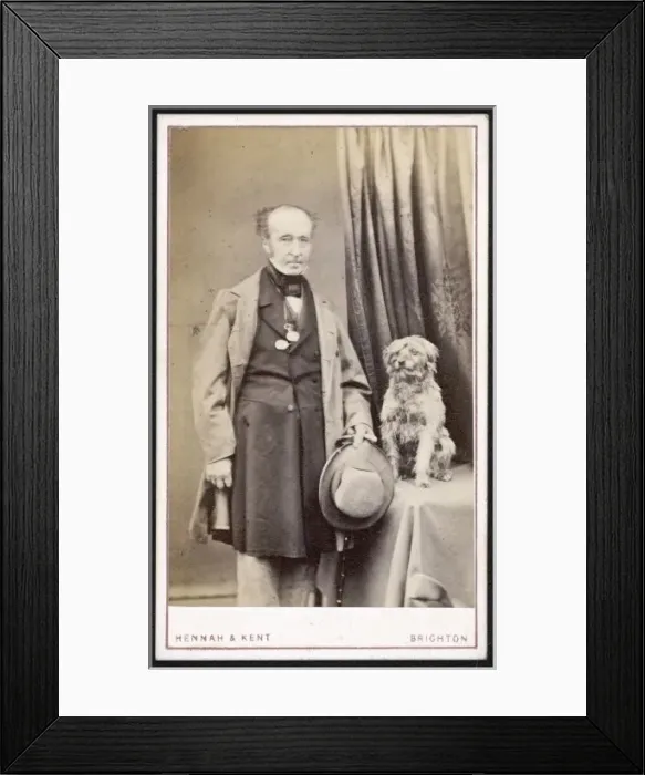 Framed Print : Murchison / Hennah Cdv Framed Print : Murchison / Hennah Cdv