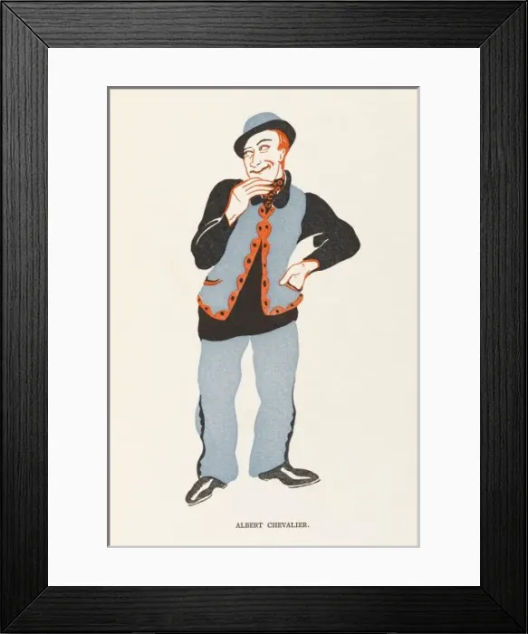 Framed Print : A Chevalier / Pyke 1927 Framed Print : A Chevalier / Pyke 1927
