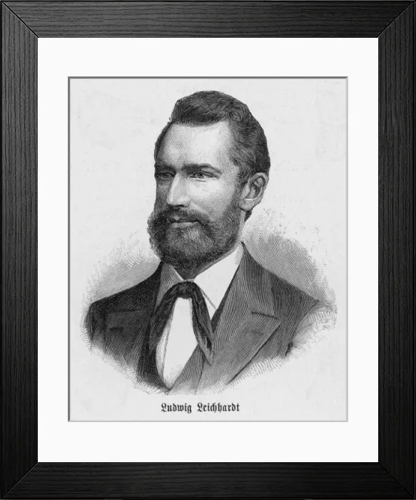 Framed Print : Ludwig Leichhardt Framed Print : Ludwig Leichhardt