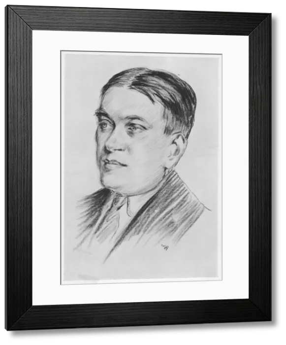 Framed Print : Henry Louis Mencken Framed Print : Henry Louis Mencken