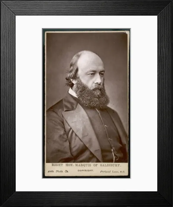 Framed Print : 3rd Marq  /  Salisbury  /  Cdv