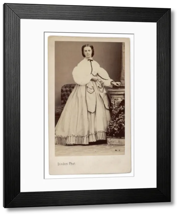 Framed Print : Cambridge / Augusta / Cdv Framed Print : Cambridge / Augusta / Cdv