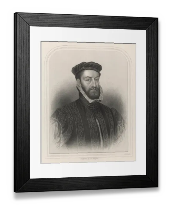 Framed Print : James Earl of Moray