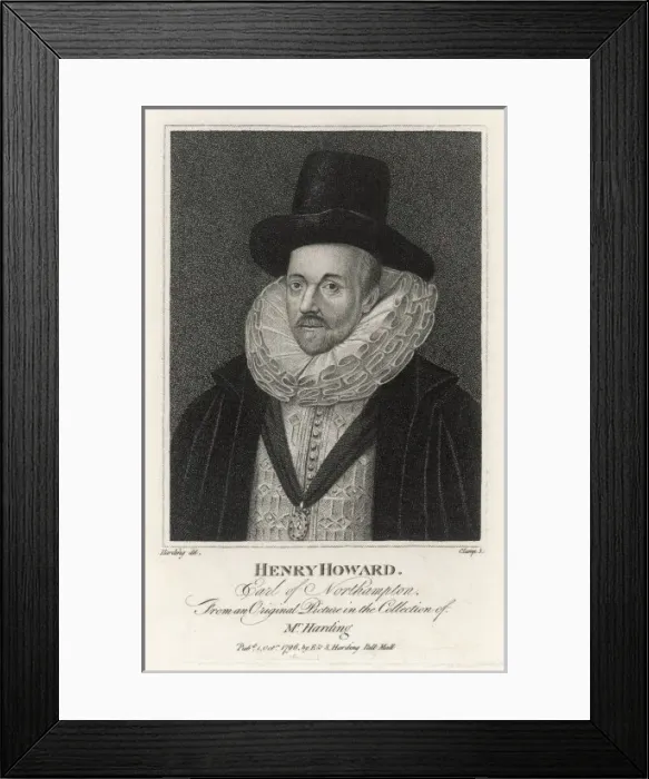 Framed Print : First Earl Northampton Framed Print : First Earl Northampton