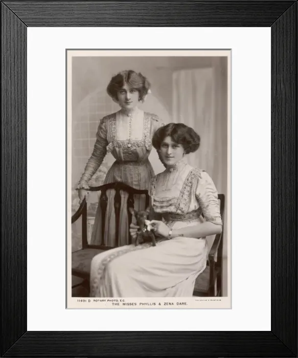 Framed Print : Dare / Phyllis / Zena Framed Print : Dare / Phyllis / Zena