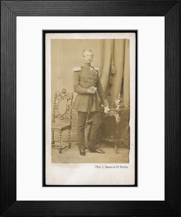 Framed Print : Friedrich Iii / Hse Cdv Framed Print : Friedrich Iii / Hse Cdv