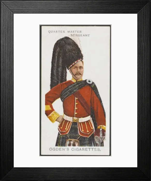 Framed Print : Quarter Master Sergeant Framed Print : Quarter Master Sergeant