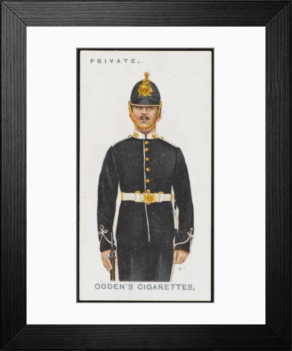 Framed Print : A Private from the Army Service Corps Framed Print : A Private from the Army Service Corps